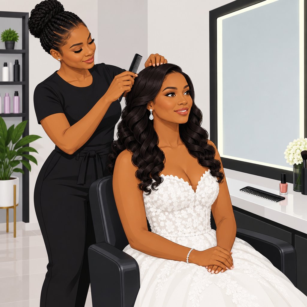 Dg_Artistry in Benin City for Bridal Hair and Beauty Services