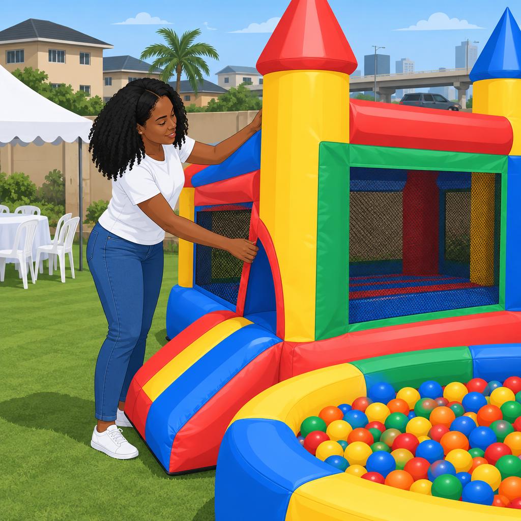 Dolly Ground Party Rentals: Bouncy Castles and Ball Pits in Ogba