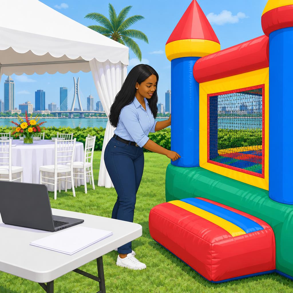 Dolly Ground Party Rentals Bouncy Castles and Canopies in Lagos