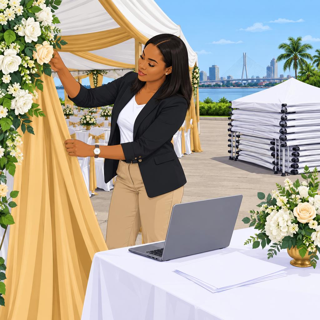 Dplus Rentals & Decor: Tent and Event Decor Rentals in Port Harcourt
