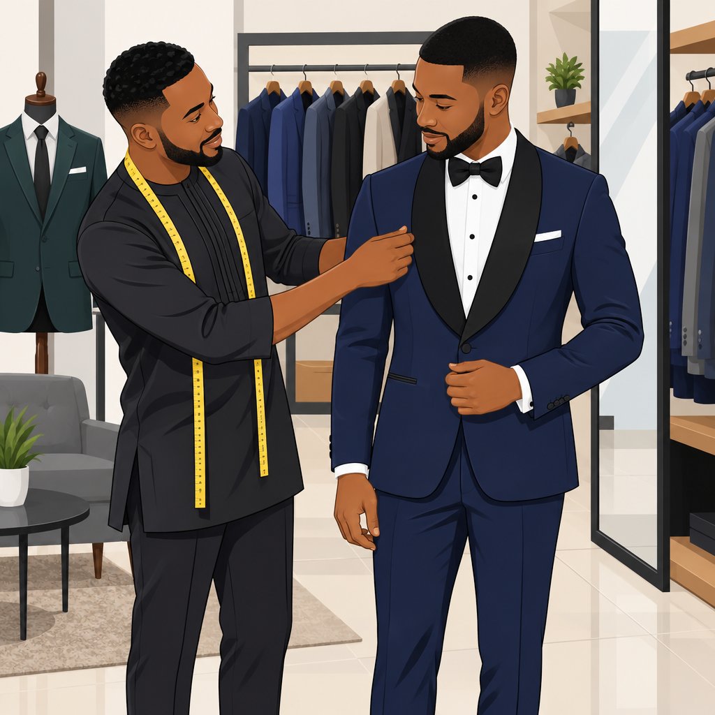 El Elyonsline Nies Apparel Plus Fashion | Lekki Groom Suits