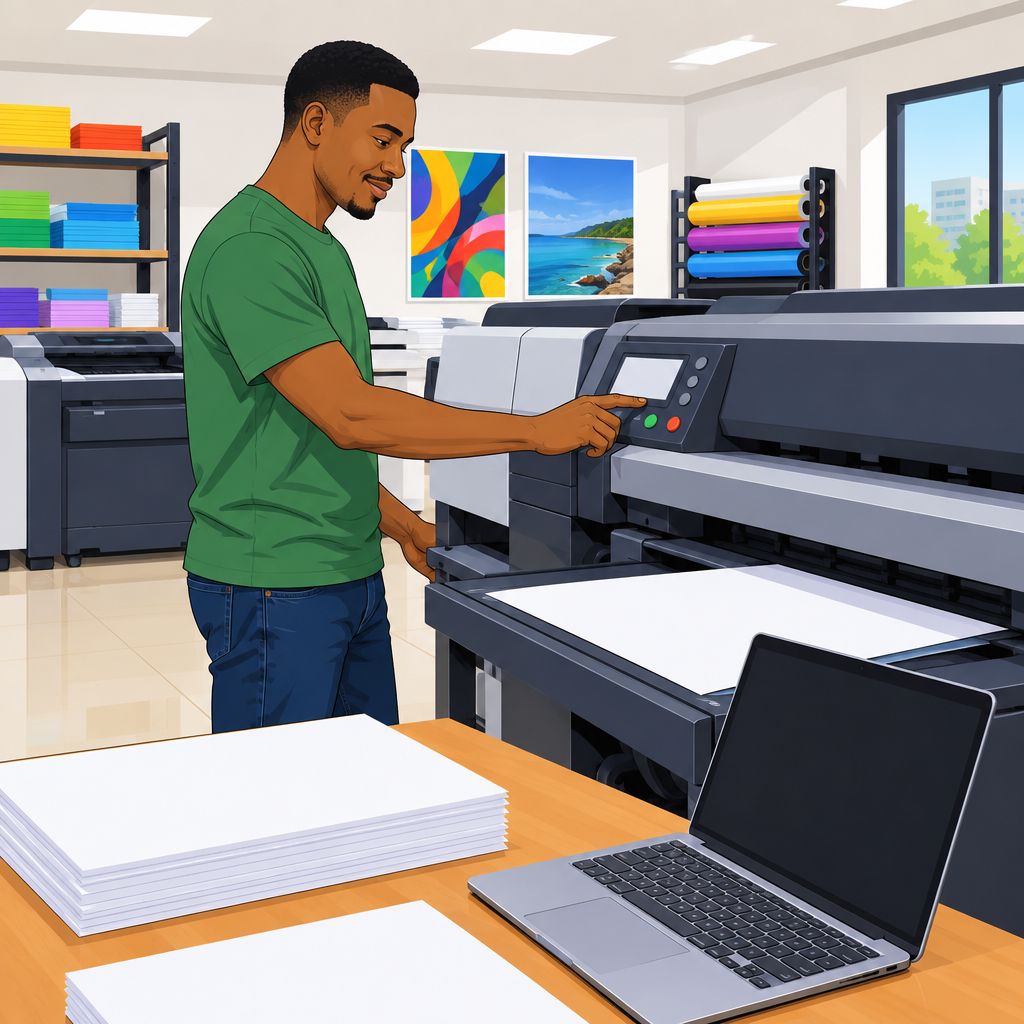 Eleniyan Squirt Colours 24-Hour Printing Services in Ikorodu, Lagos