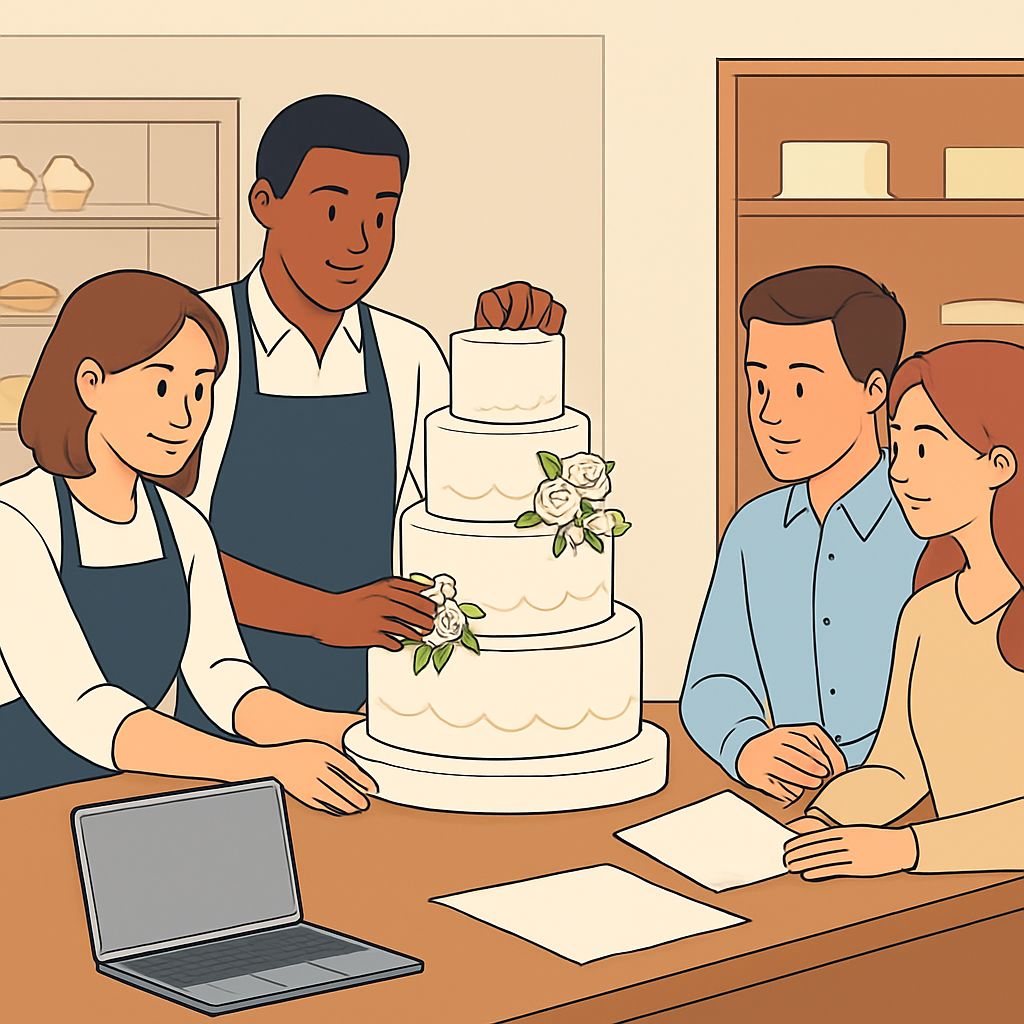 Eli's Bites Yenagoa Cake Shop for Bespoke Wedding and Celebration Cakes