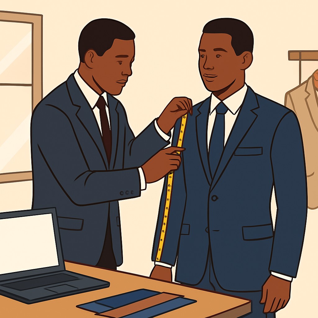 Emperor's Clothing Aba Bespoke Groom Suits and Tailoring on Ehi Road
