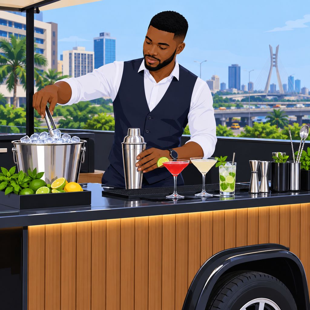 Ennieola Ice & Drinks Services: Cocktails and Mobile Bar in Ikeja