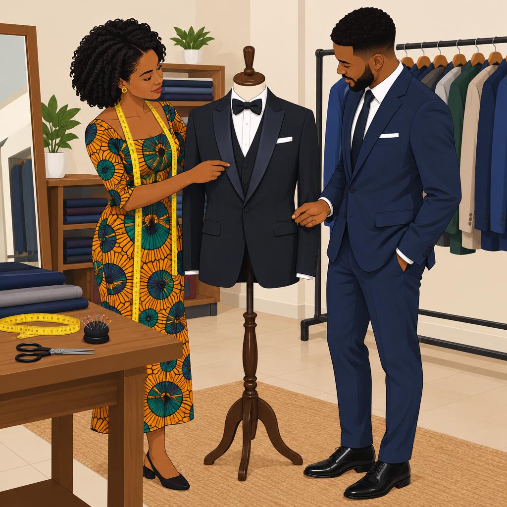 Famodis Fashion Groom Suit Shop and Fashion Designer in Obosi
