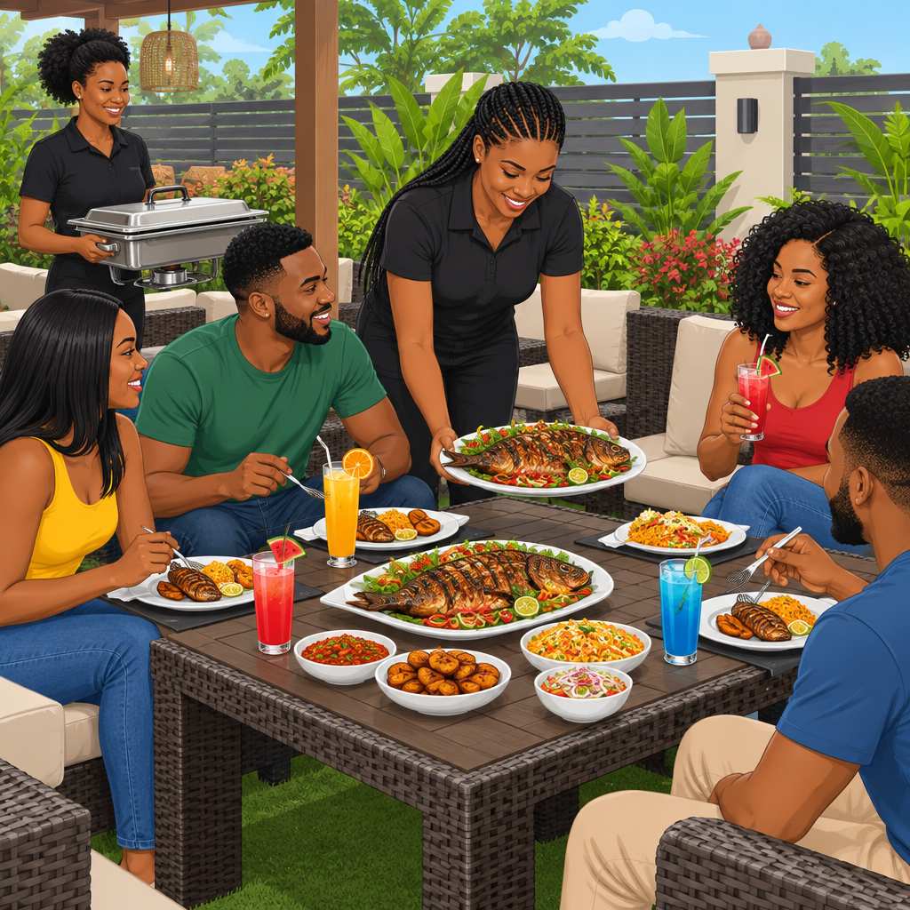 Farm to Table Resto Lounge Sagamu Restaurant, Drinks and Catering
