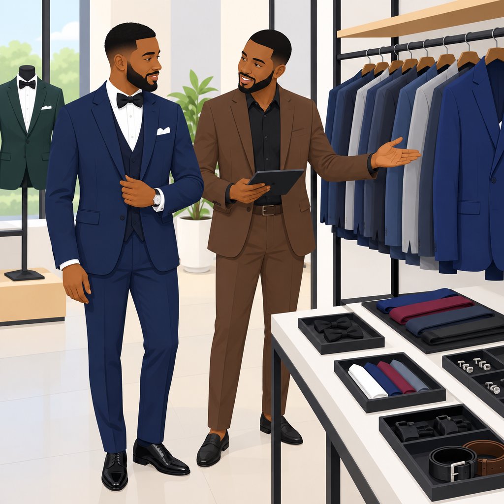 Fashion N Munch in Minna: Groom Suit Shopping and Fashion Products