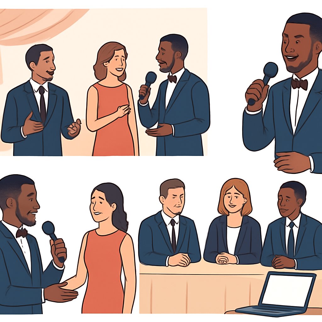 Fayte Media Abuja Wedding MC and Event Hosting, Red-Carpet Host