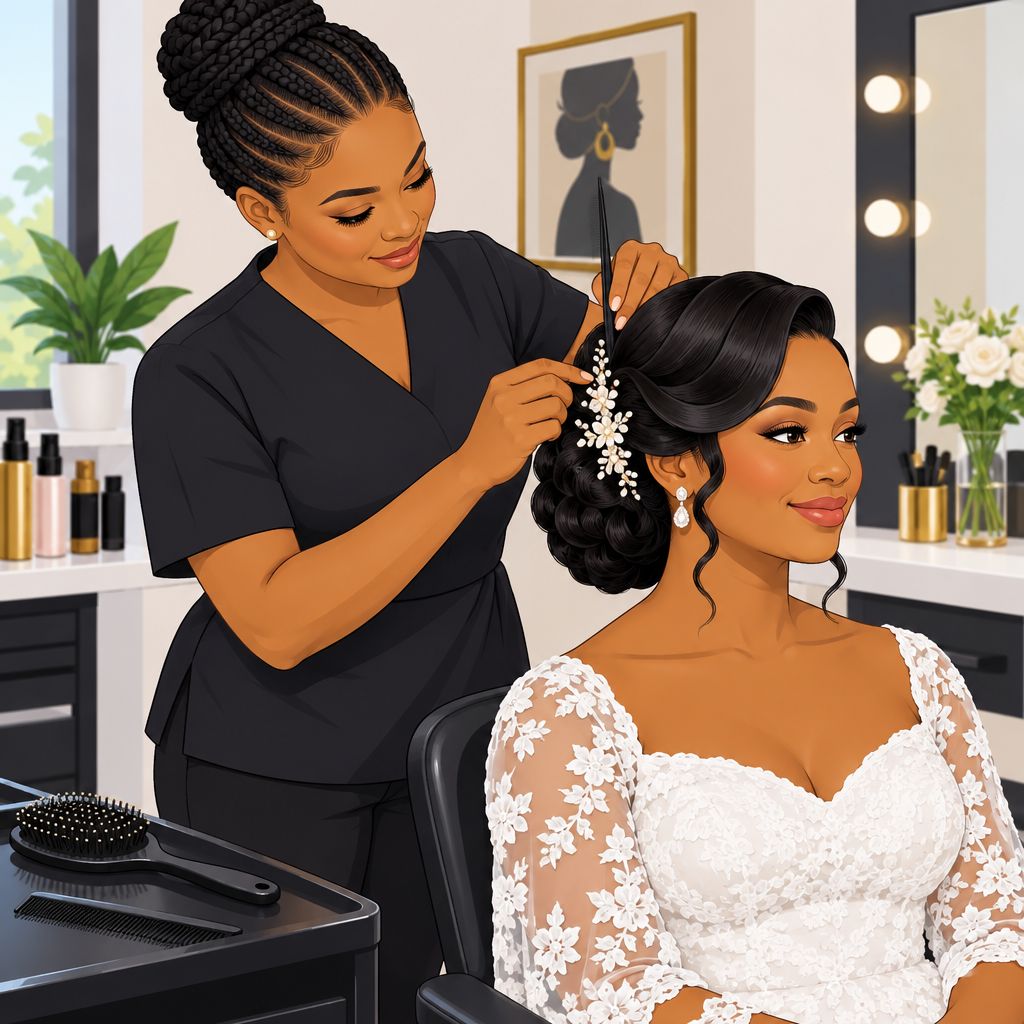 Flexy Beauty Salon Gusau Hair Care and Bridal Hairstyling Services