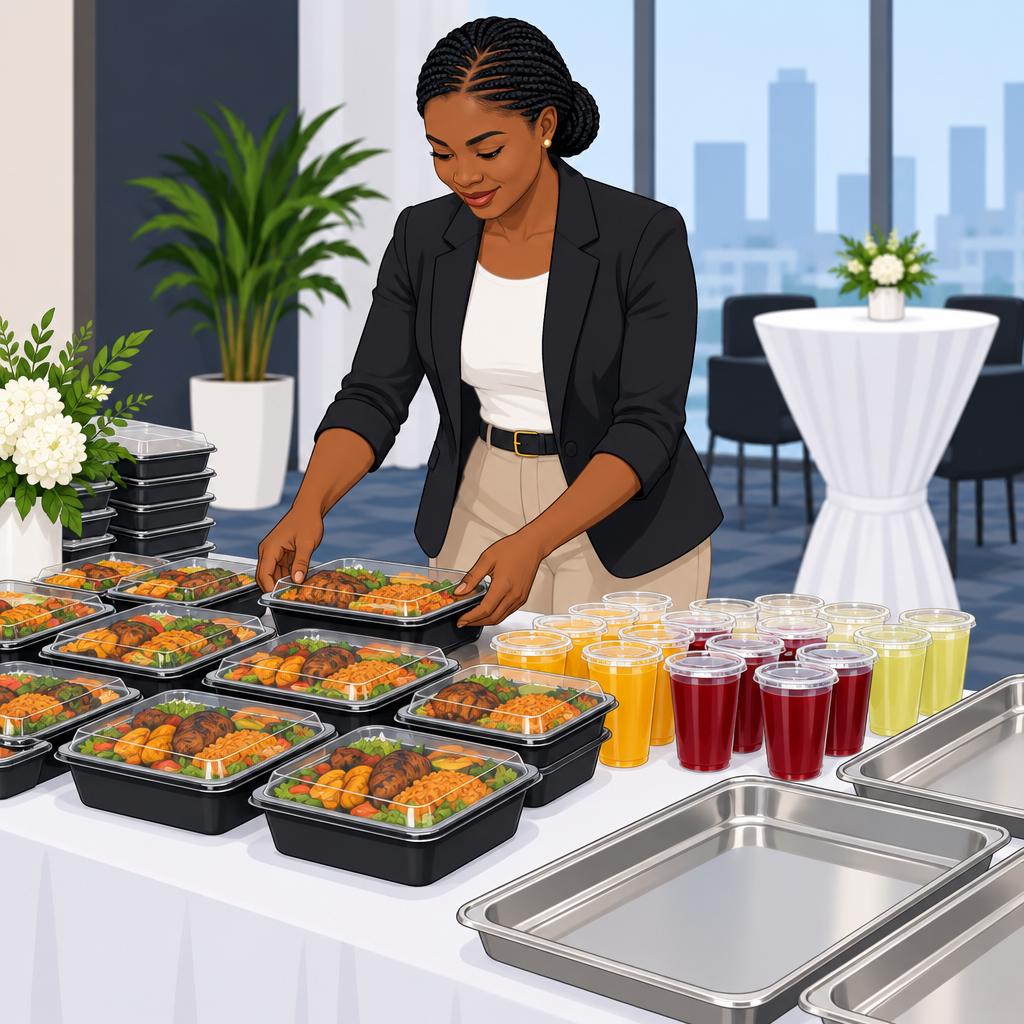 Food 4 Real Catering in Lagos for Corporate Events and Takeaway