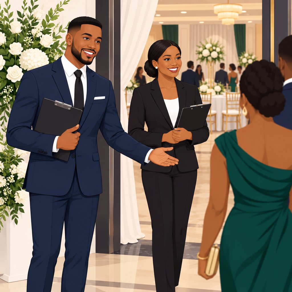 Glamour Ushers in Alimosho, Lagos | Wedding and Corporate Ushering