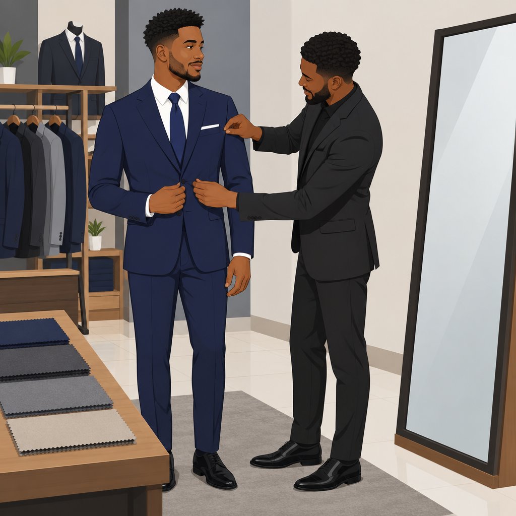 God's Model Designs in Benin City for Groom Suits and Formalwear