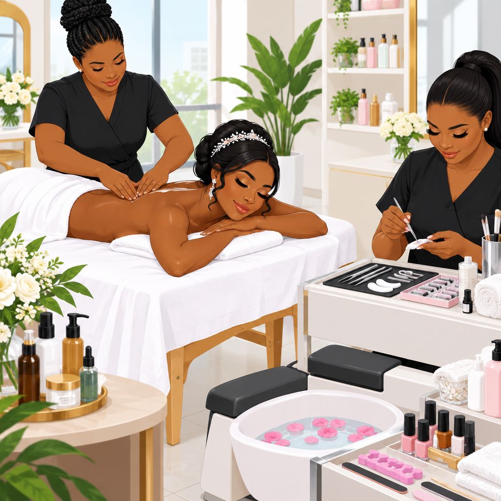 Gold Meerah Spa and Salon, Bauchi: Massage, Pedicures and Lash Lifts