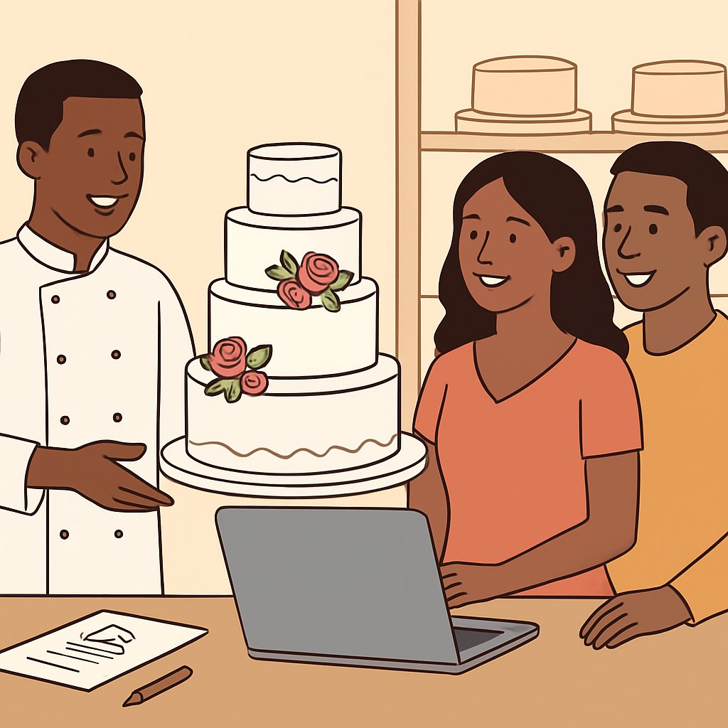 Gold Pastries Ijebu Ode, Ogun State Cake Shop | Custom Wedding Cakes
