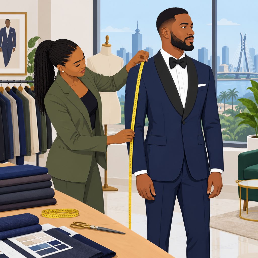 Groom Suit Fashion Design Services in Mushin, Lagos | Luxury License