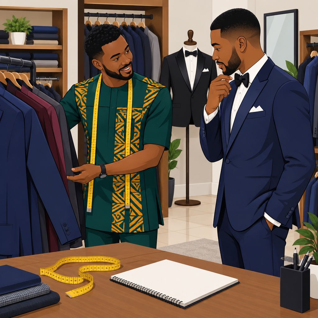 Haidar Clothing Minna Groom Suits, Men's Formalwear and Fashion Design