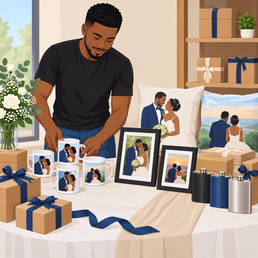 Hally Creations & Surprises, Ibadan Custom Wedding Favors and Mugs