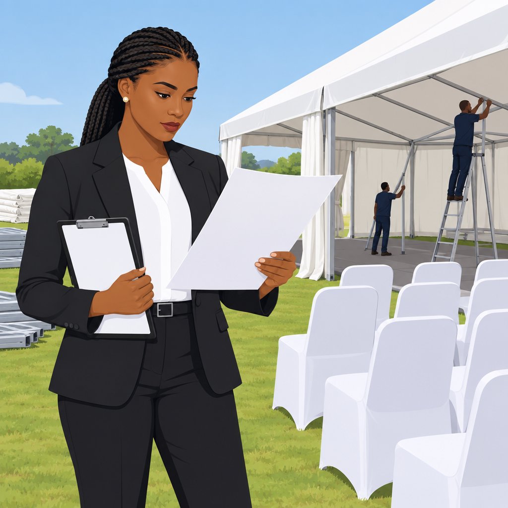 Hanaaf Enterprise Marquee Tent Rental in Abuja Event Management