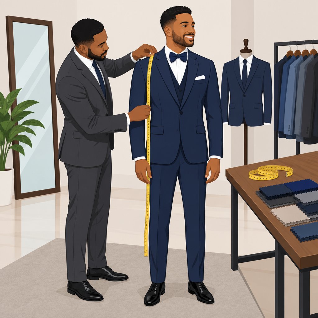 Harmony Doings Outfit Tailors Asaba Men's Groom Suit Tailoring