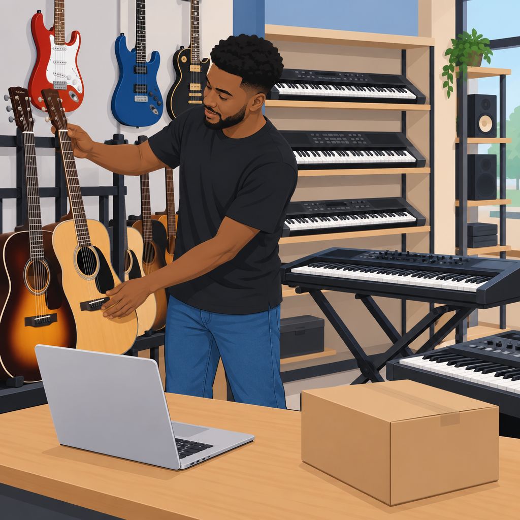 Haryandun Music: 24-Hour Music Store and Musician in Ibadan, Nigeria