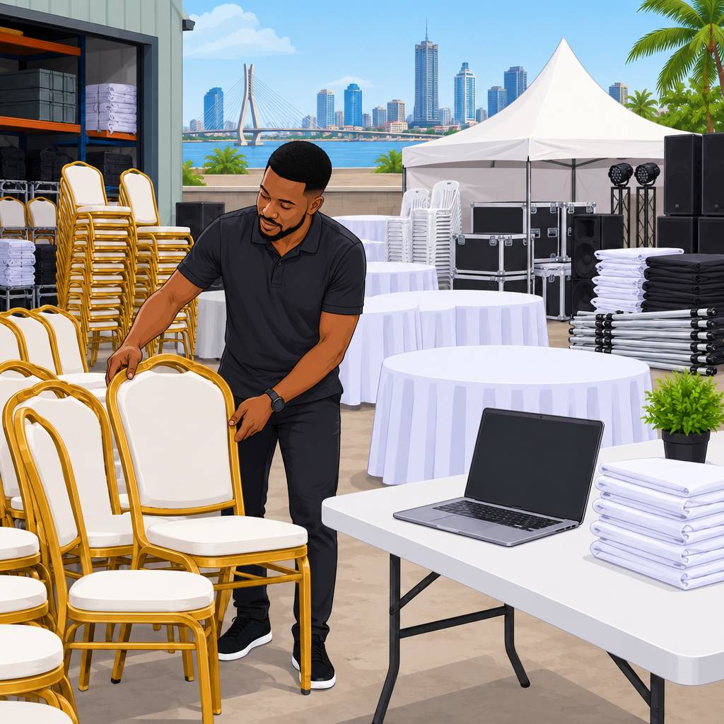 Ice Domain Party Equipment Rental Service in Kosofe, Lagos, Nigeria