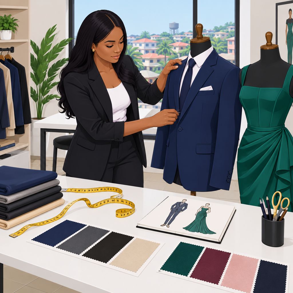 IJ Fashion Clothing Home | Groom Suits and Custom Wear in Festac Town