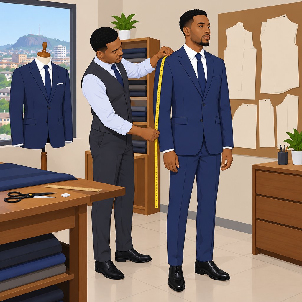 Isoyot Fashion Designer: Men's Suits and Tailoring in Ibadan