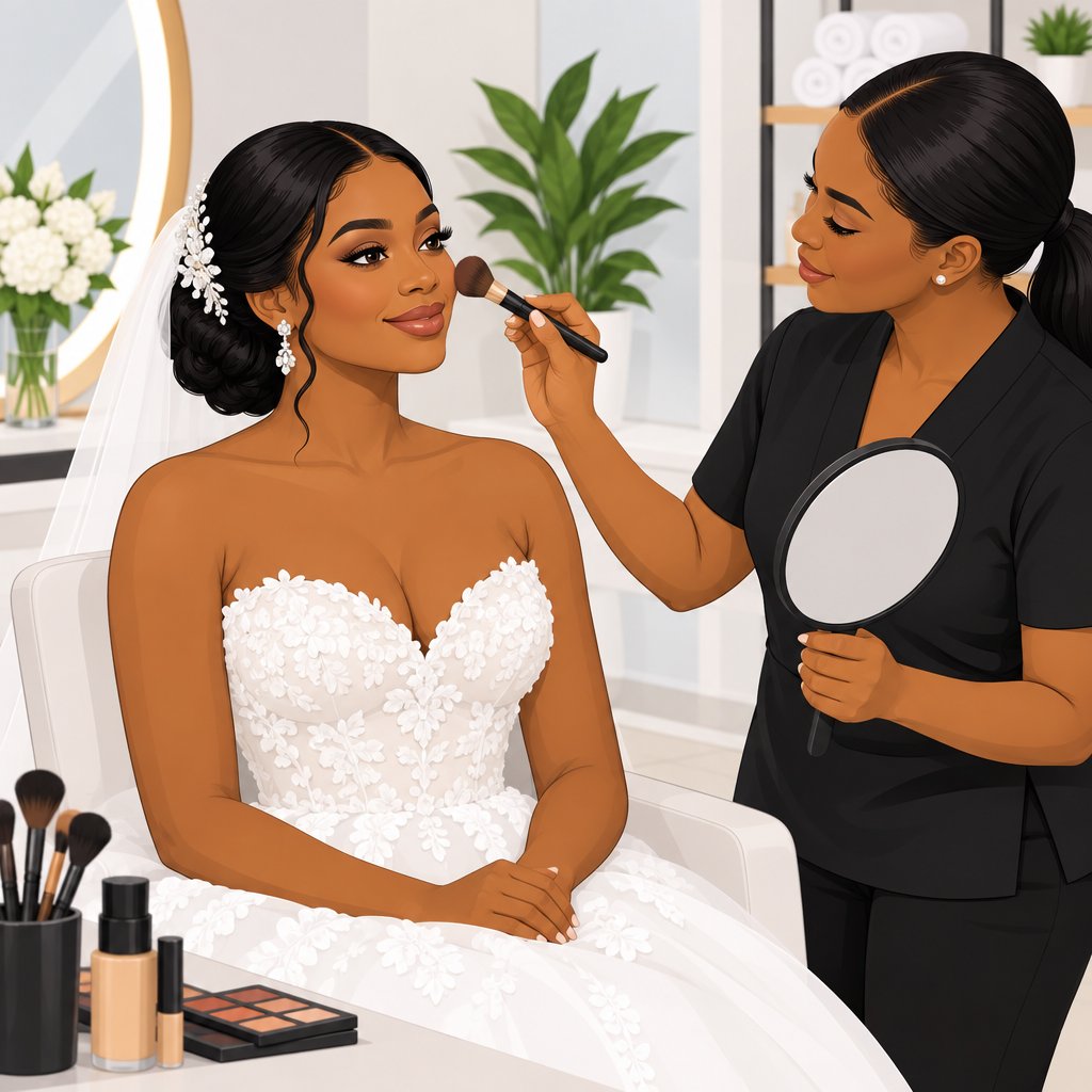 Jema Glamz & Spa in Abakaliki: Bridal Makeup and Spa Services