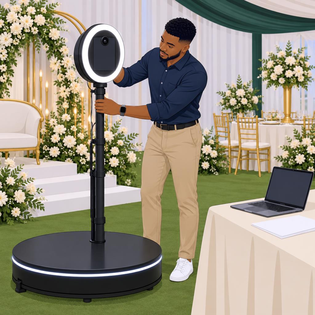 Juupy Rentals: 360° Photobooth and Event Decor in Oshodi-Isolo