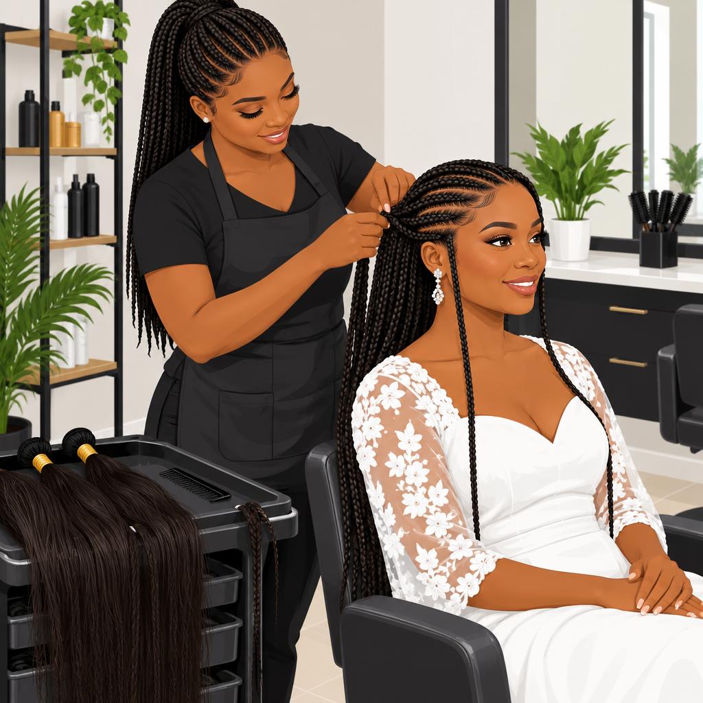 Kamso Beauty Salon Aba Hair Braiding and Bridal Hair Styling