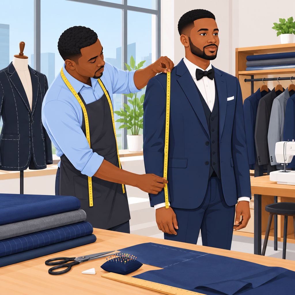 Kenny Stixches Groom Suit Tailoring and Custom Clothing in Zaria