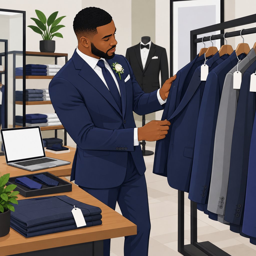 Kings Man Dripng Men's Groom Suits and Formalwear in Onitsha