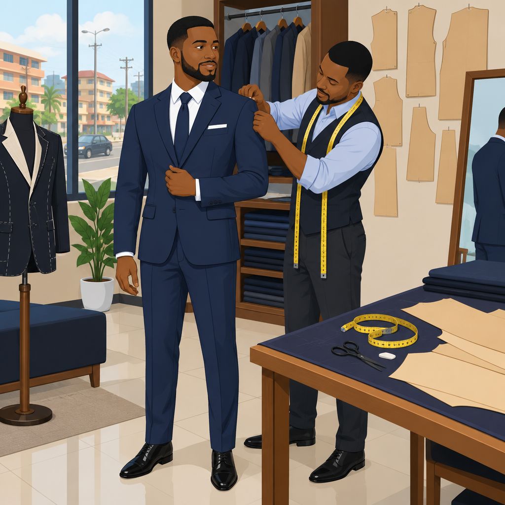La'Baleo Collections Surulere Lagos Groom Suits and Tailoring