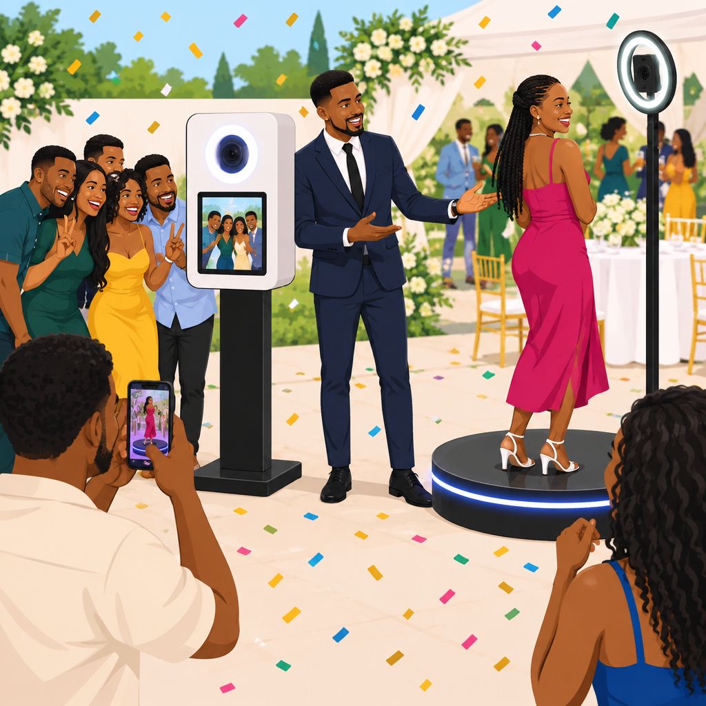 Lida Photobooth & 360 Video Booth Rental Services in Lekki, Lagos