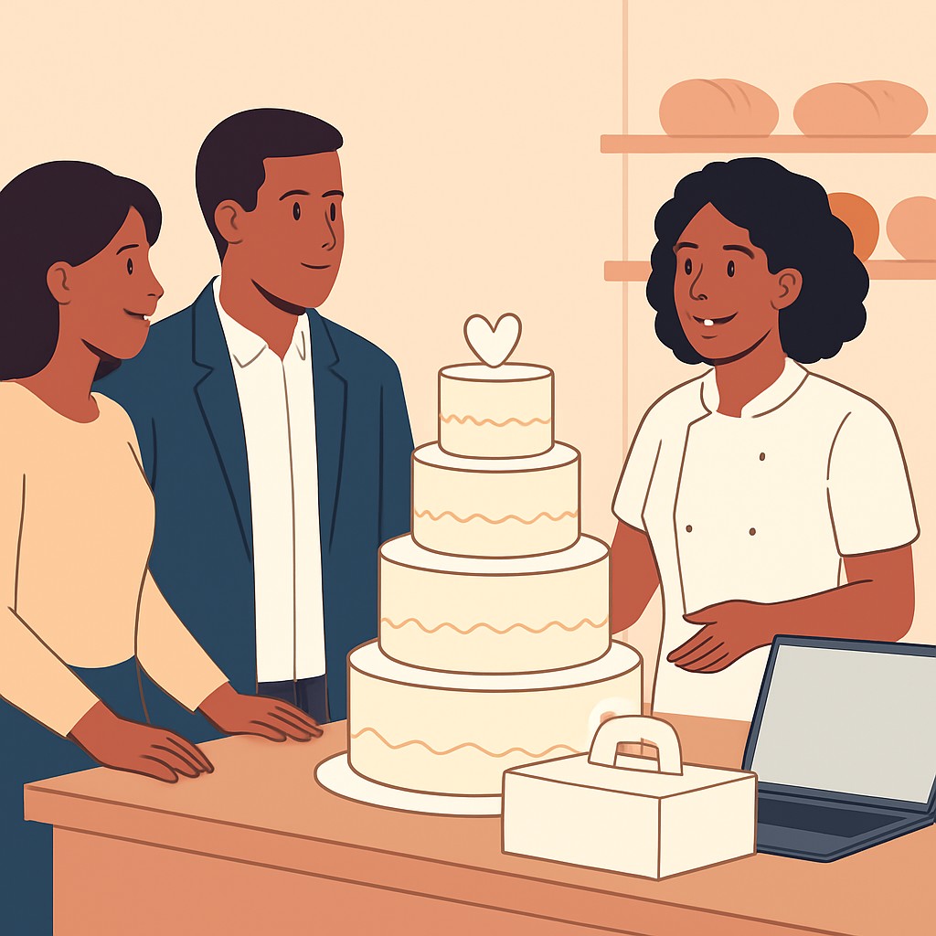 Mara Grace Foods Igbuzor, Delta | Custom Wedding Cakes and Delivery