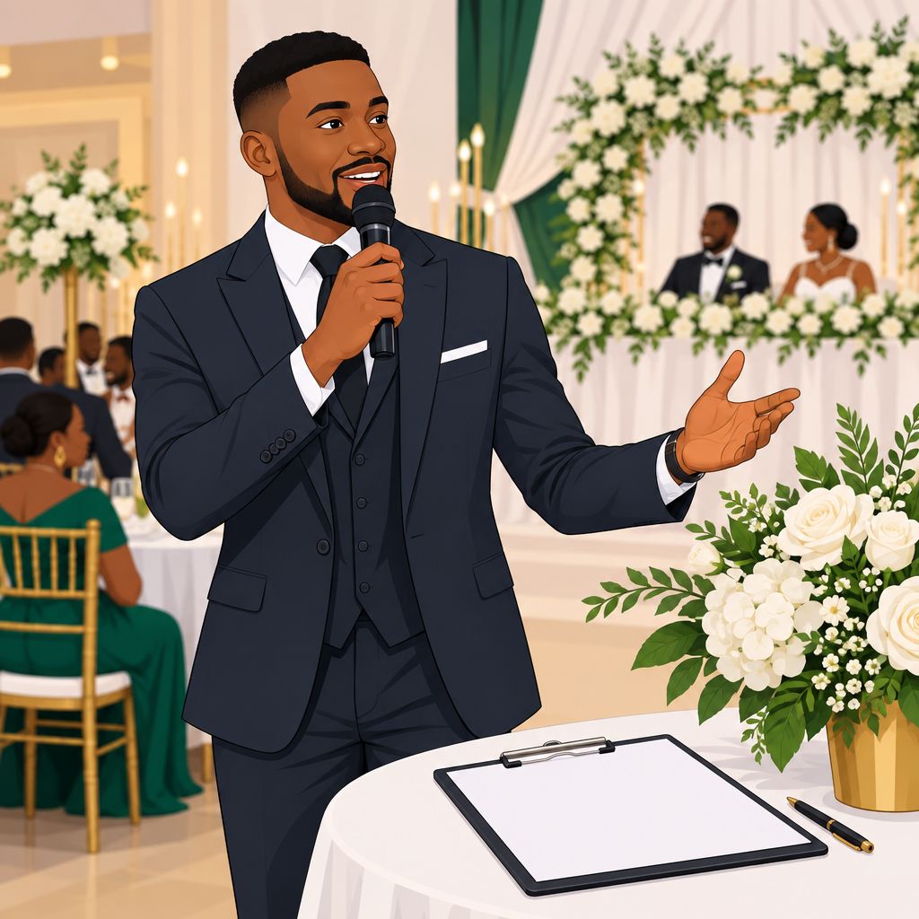 MC O'thrice Wedding MC and Event Packaging in Abuja, Nigeria