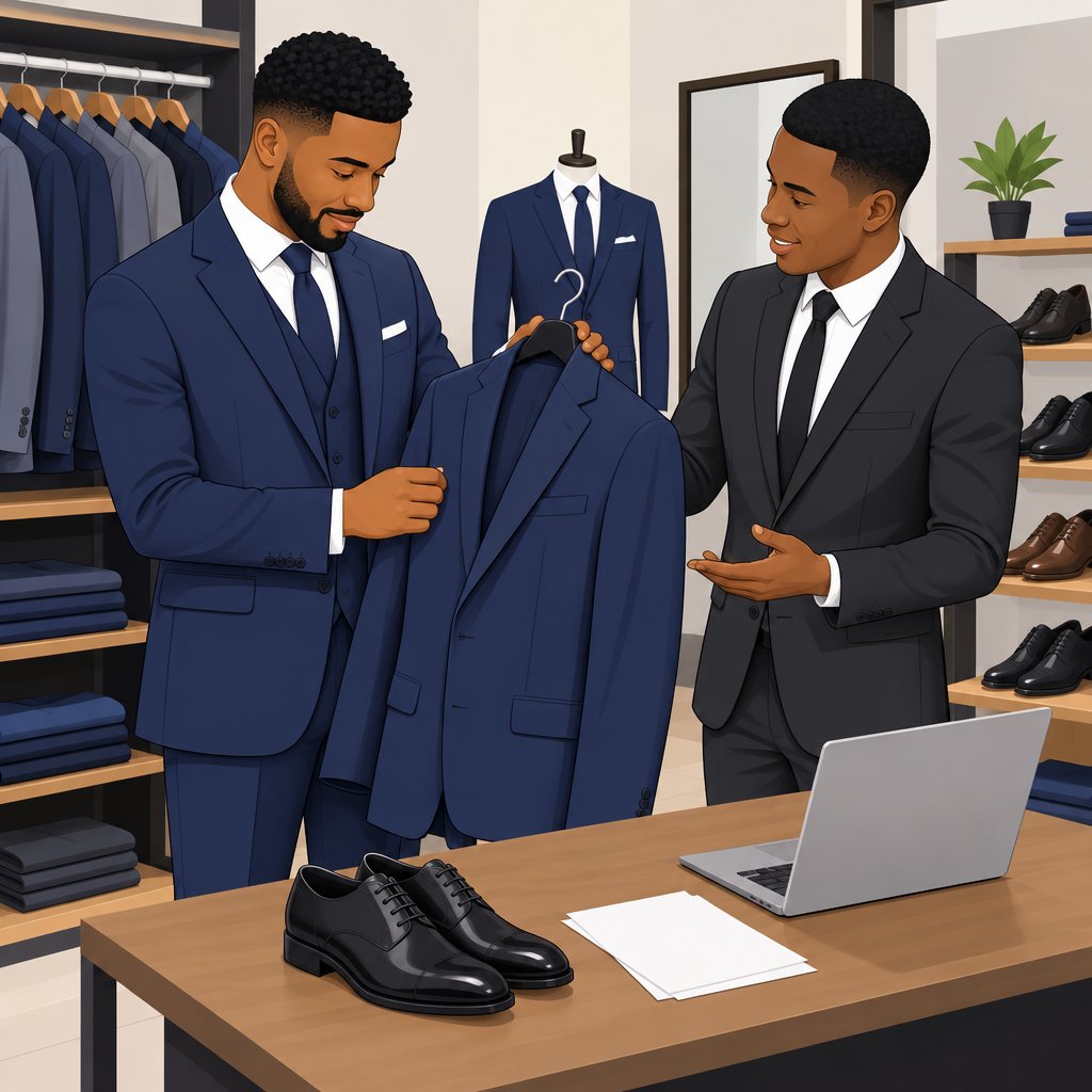 Men's Fashion Shop in Jos: Groom Suits, Men's Clothing and Shoes