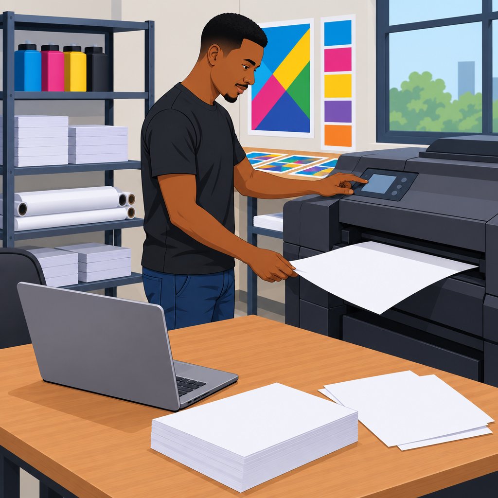 Mickey Printing Press: Printing and Graphic Design in Badagry