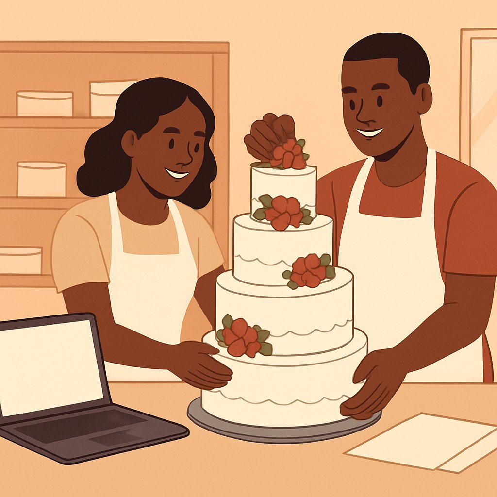 Moshe Edibles Fowoseje, Sagamu: Custom Wedding and Celebration Cakes