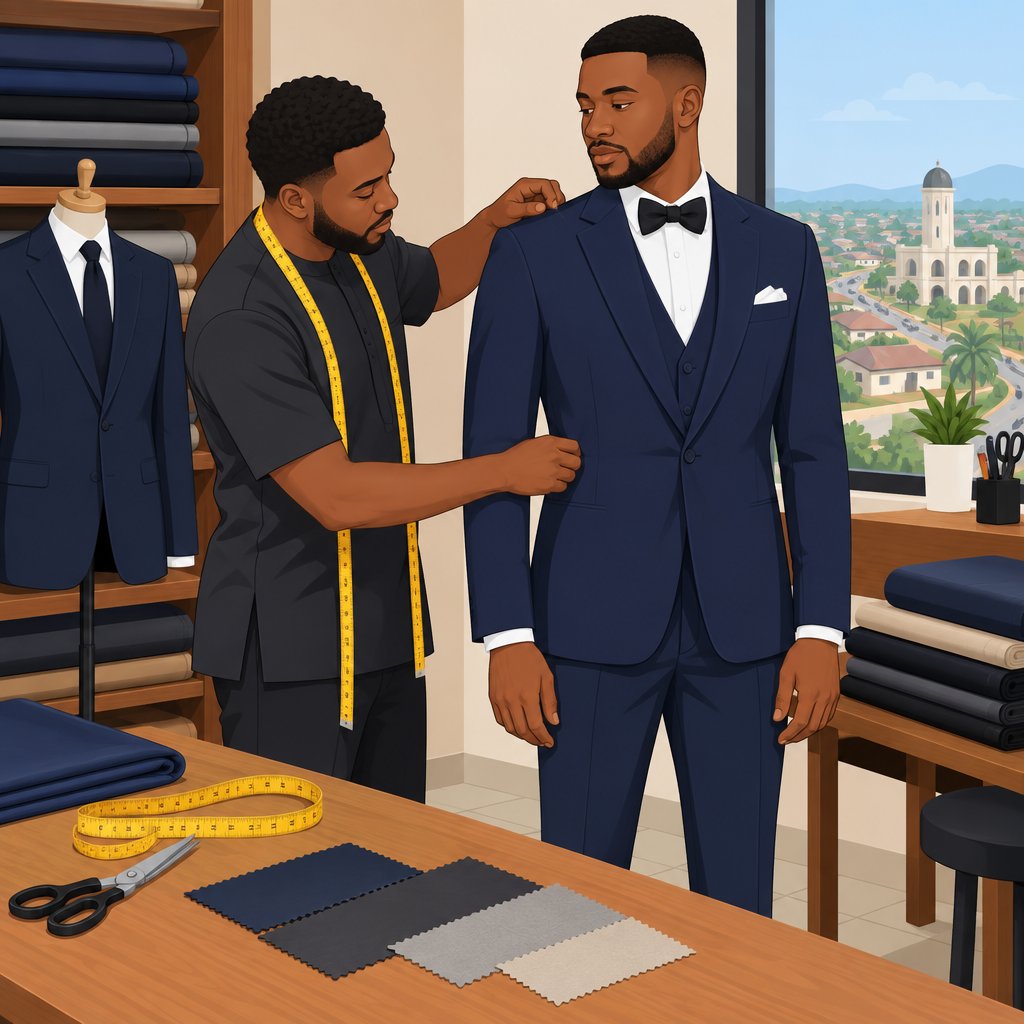 Mr FOP Fashions Coy: Fashion Designer and Groom Suits in Ijebu Ode