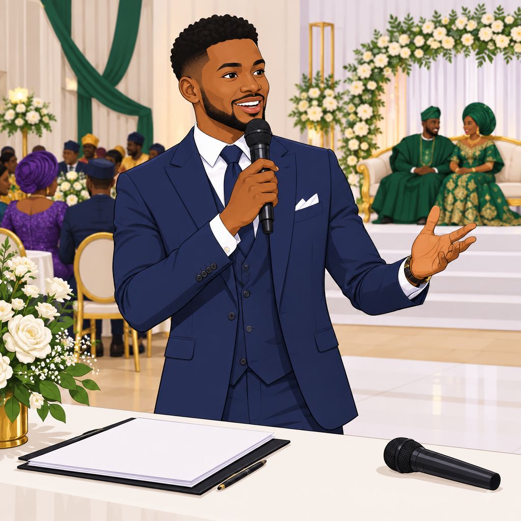 Mr Ignite Wedding MC and Wedding Planning in Benin City, Edo