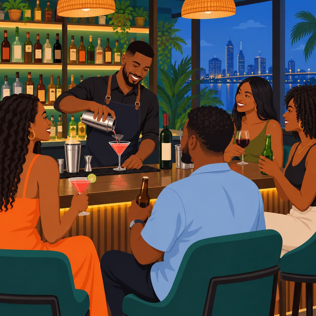 Mr Shakes Cocktail Bar in Lagos Serving Cocktails, Beer, and Wine