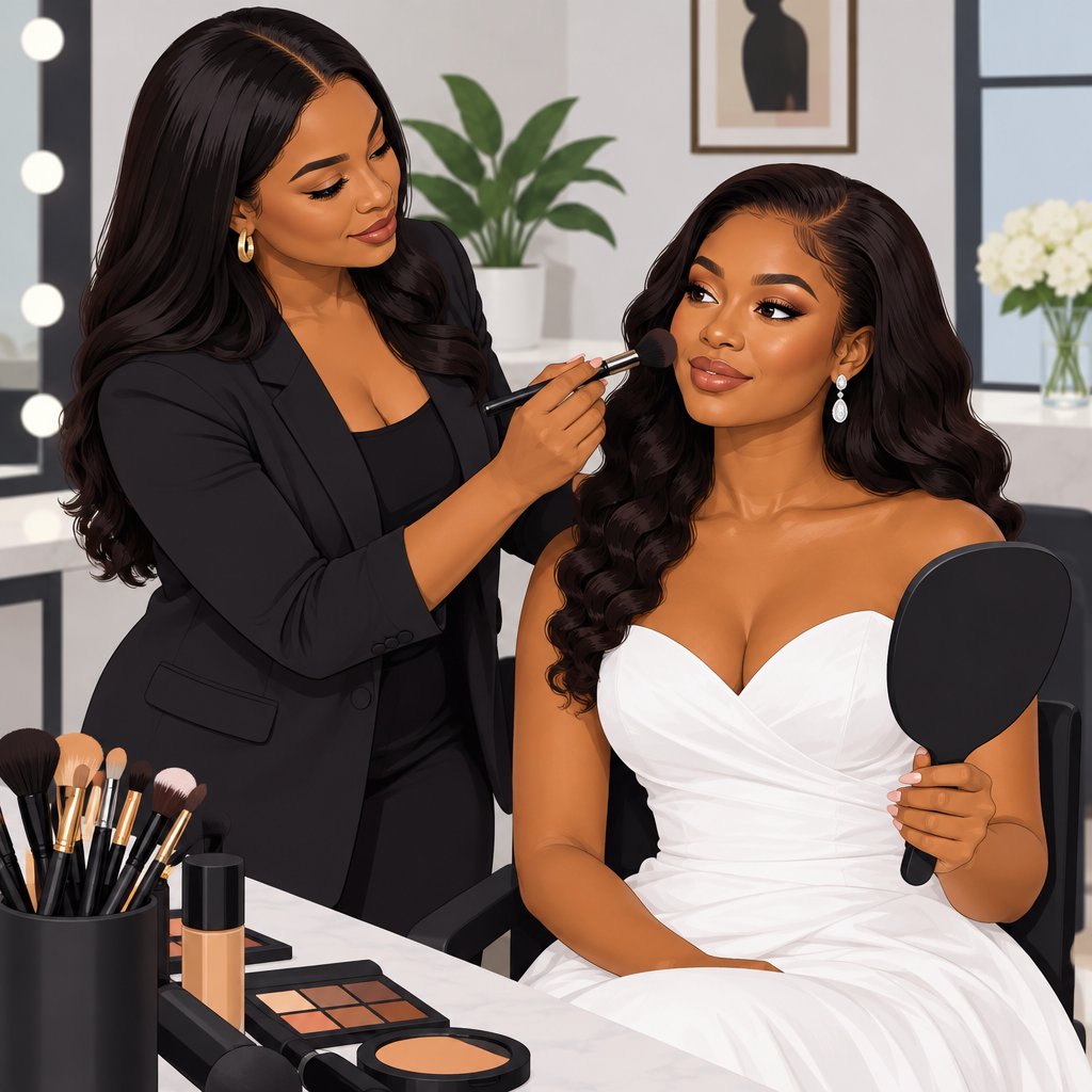 Nana's Glamour Empire in Ibadan for Bridal Makeup Artist Services