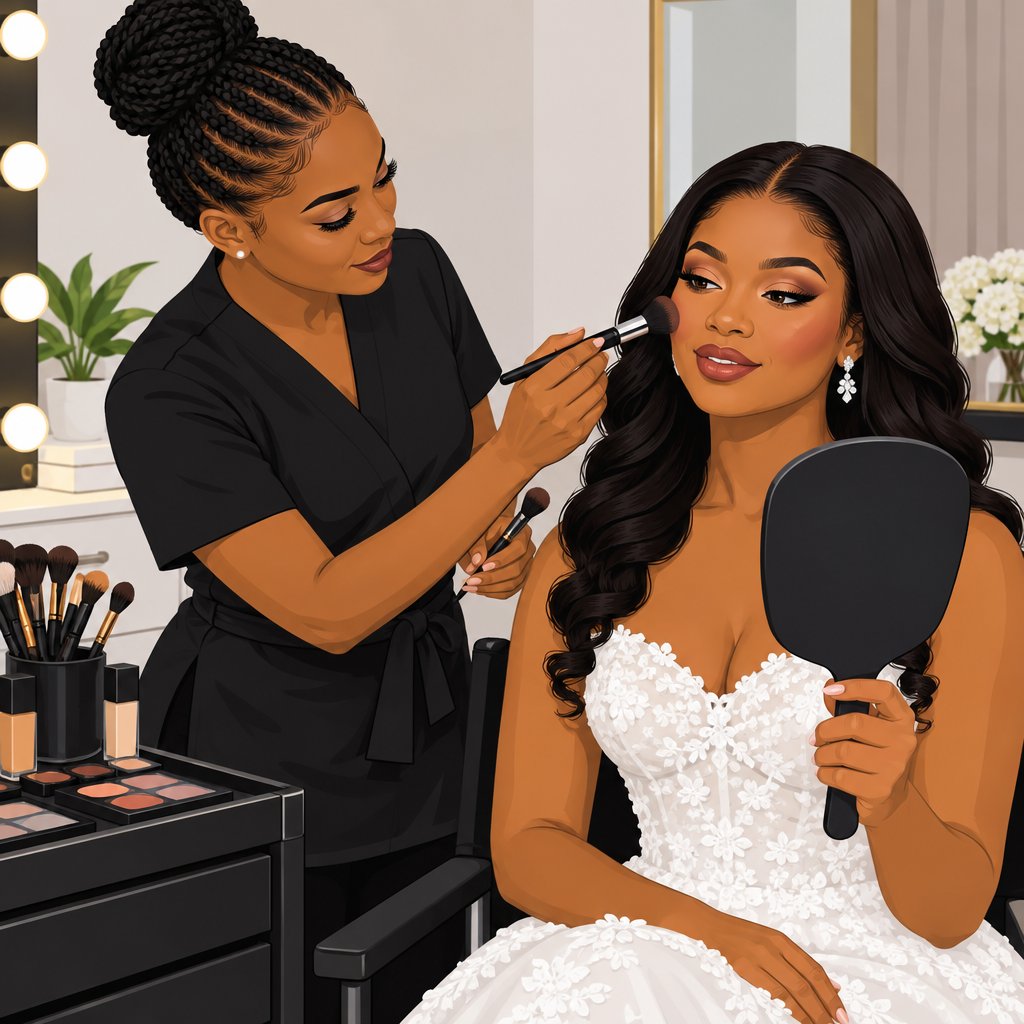 Nonnyds Beauty Salon Bridal Makeup Services in Ogui, Enugu, Nigeria
