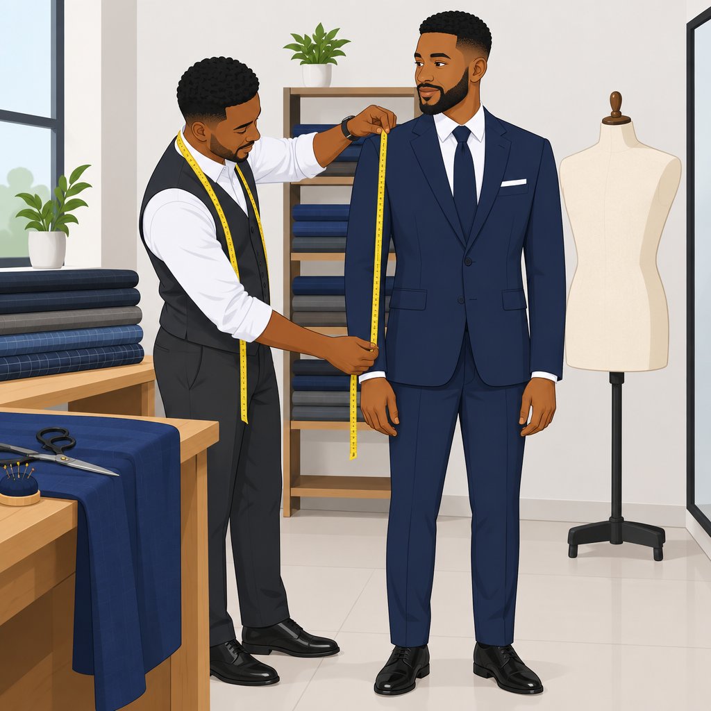 Nuel's Closet Groom Suit Tailoring Services in Yenagoa, Bayelsa