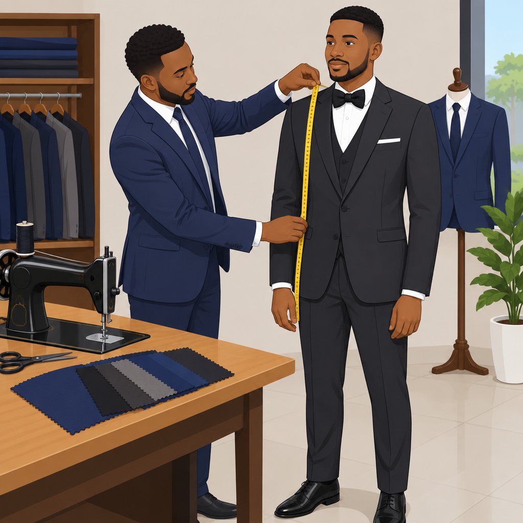 OG Spice Fashion and Designs: Groom Suit Tailoring in Elebele, Bayelsa