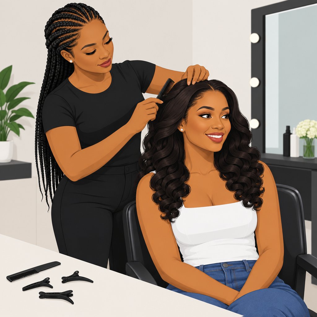 Ola Hair Signature Bridal Hair Styling Salon Services in Ondo