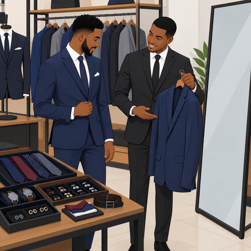 Omoté Fashion and Accessories in Ikare Akoko | Groom Suit Shopping