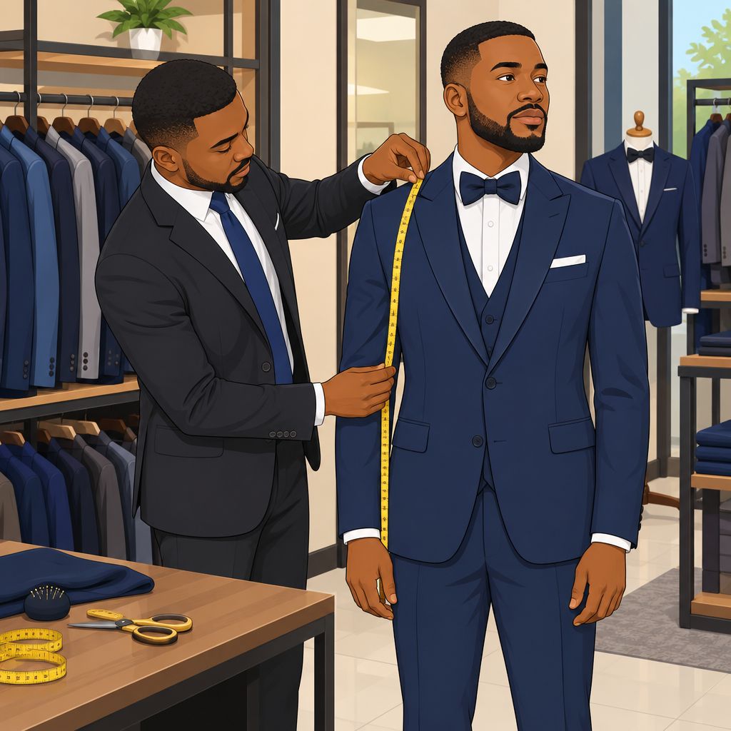 Oyibo Classy Fashion Men's Tailor and Groom Suit Store in Enugu